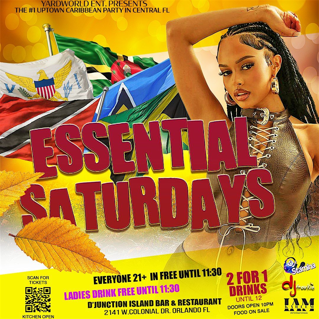 Essential Saturdays (#1 Caribbean Party on a Saturday night in Central FL)