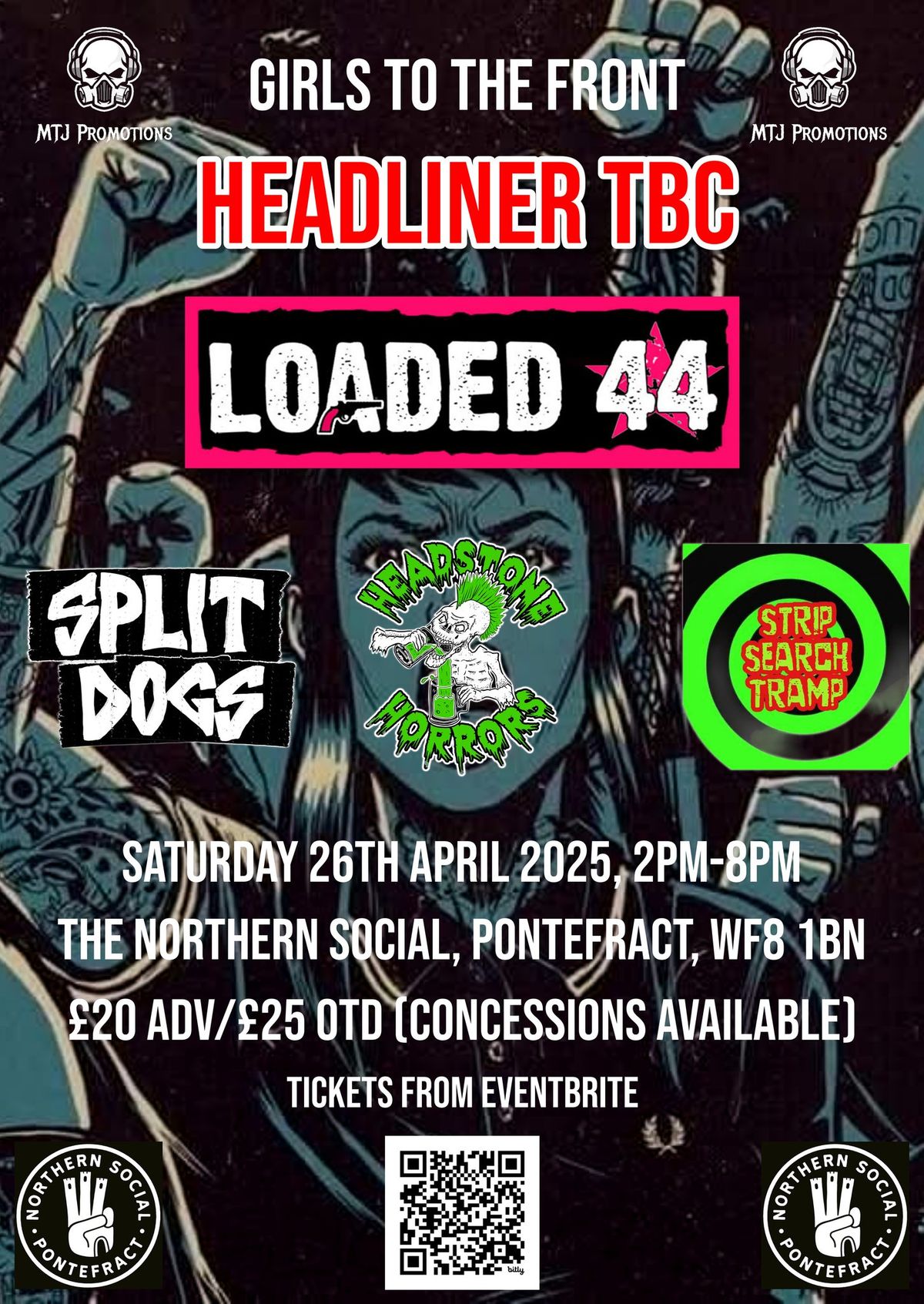 18\/73 TBC, Loaded 44, Split Dogs, Headstone Horrors, Strip Search Tramp