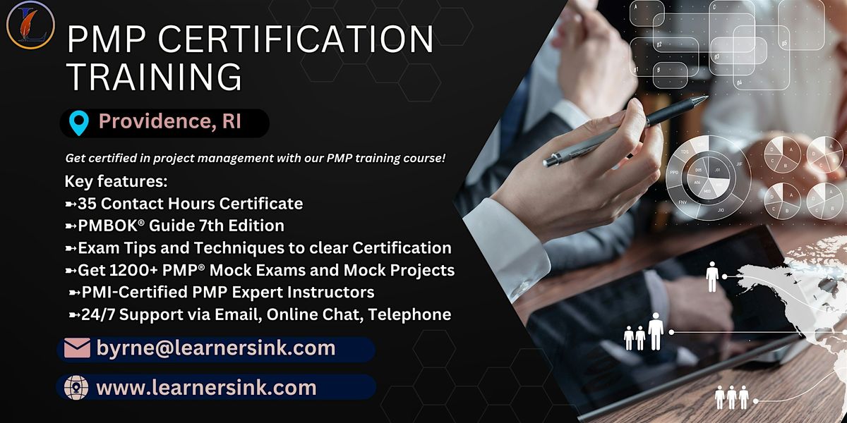 Confirmed 4 Day PMP exam prep workshop in Providence, RI