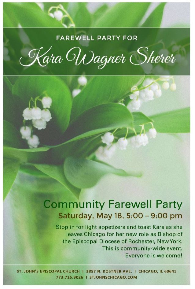 Community Farewell Party for Kara Wagner Sherer