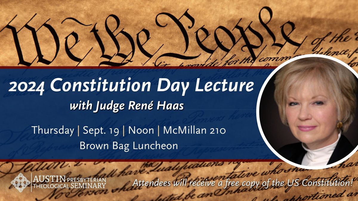 2024 Constitution Day Lecture 