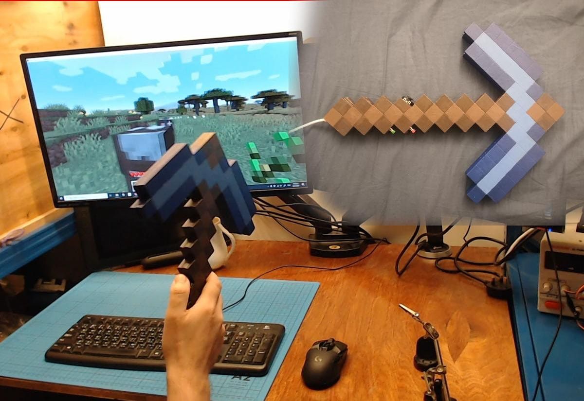 Build Your Own Game Controller Minecraft