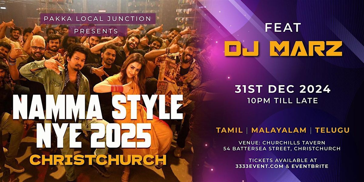 NZ FIRST Ever South Indian NYE Party - NAMMA STYLE NYE 2025