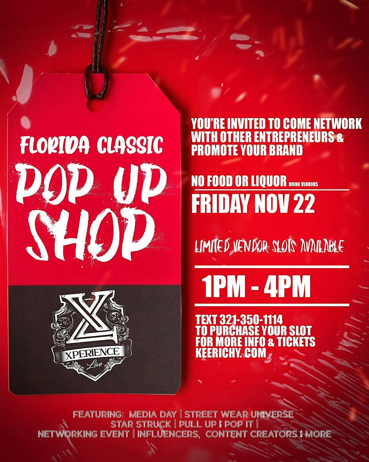 FLORIDA CLASSIC POP UP SHOP