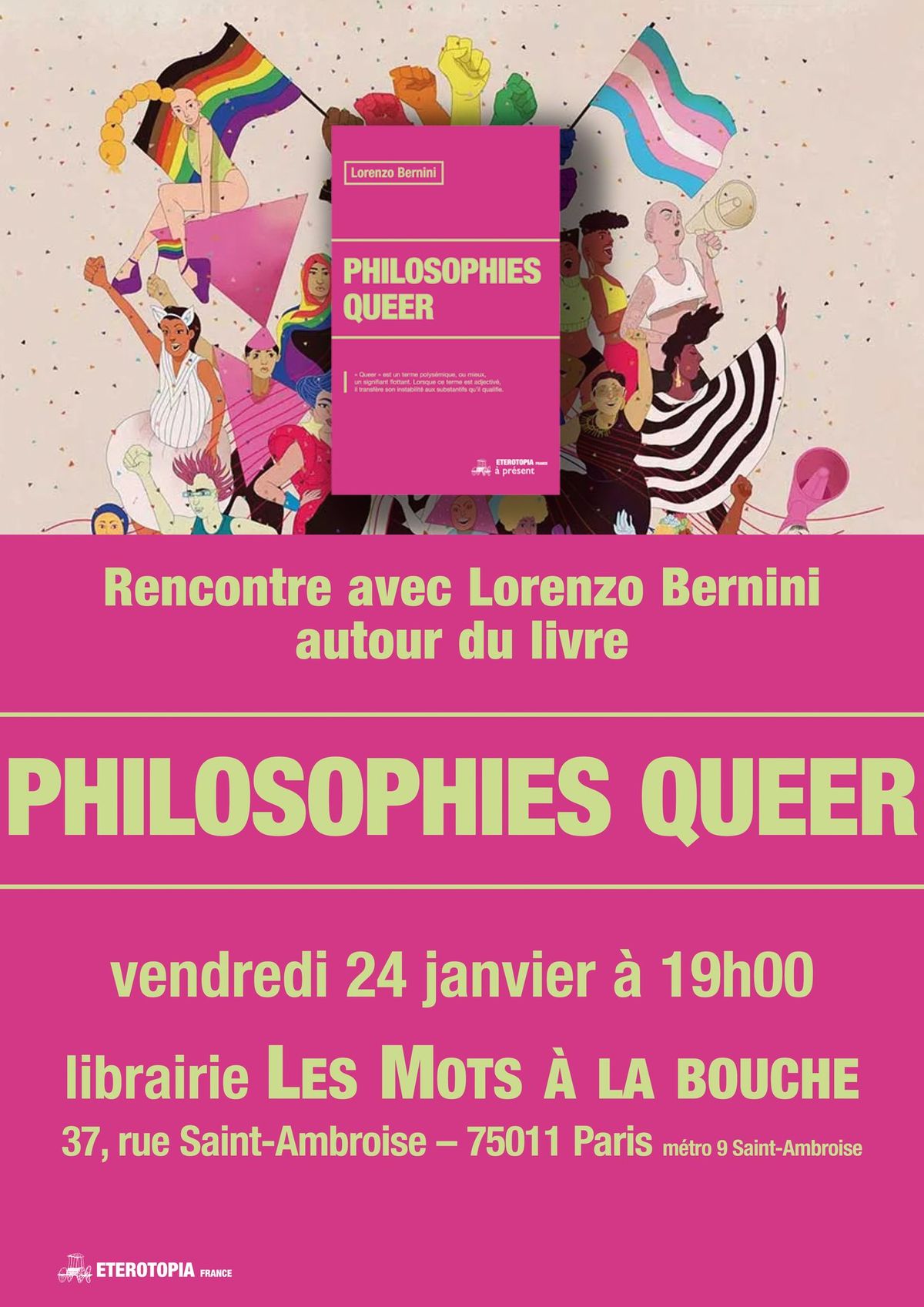 Philosophies Queer : rencontre avec Lorenzo Bernini