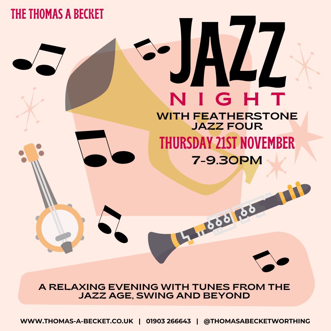 Jazz Night with Featherstone Jazz Four