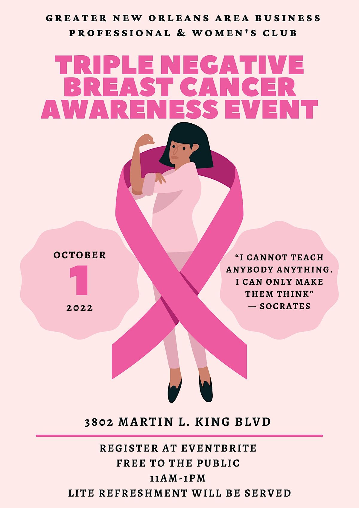 Triple Negative Breast Cancer Awareness  Event