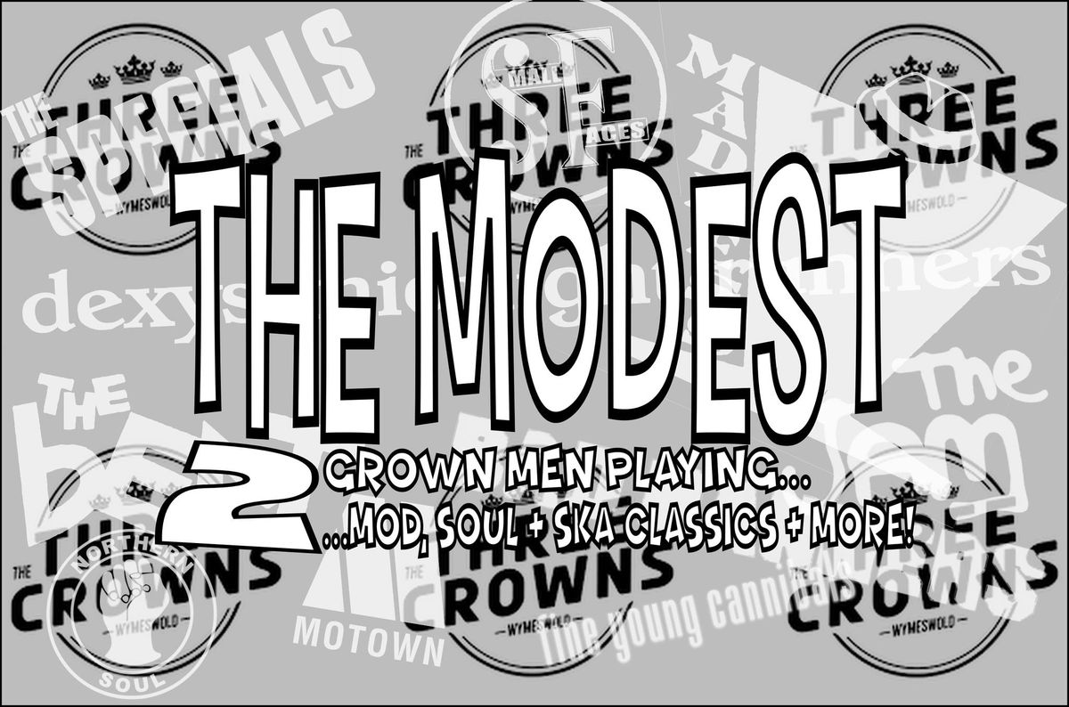 The Modest live at The Three Crowns, Wymeswold, Loughborough