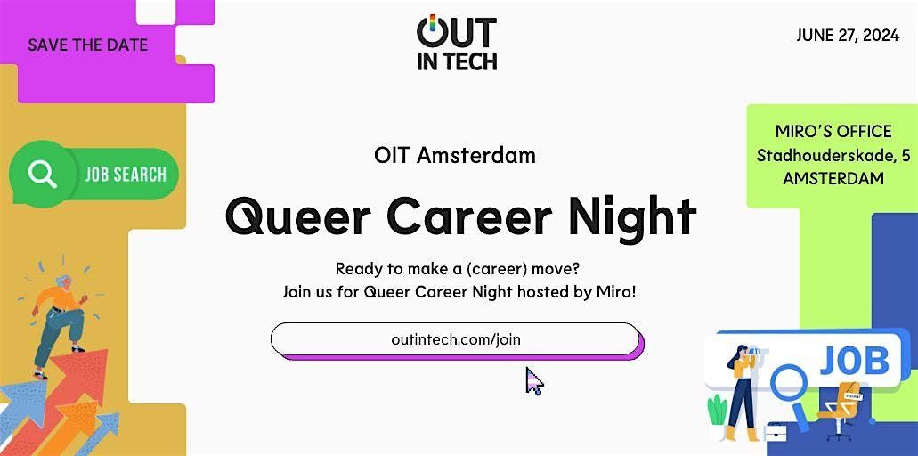 Out in Tech Amsterdam | Queer Career Night