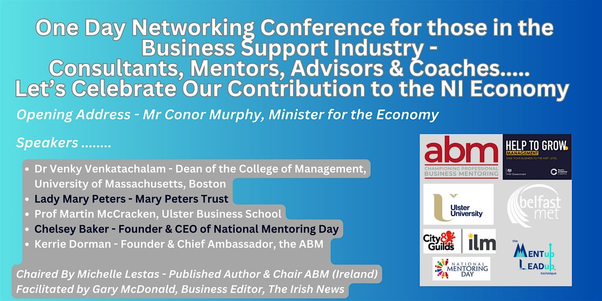 One Day Conference for Business Consultants, Mentors, Advisors & Coaches