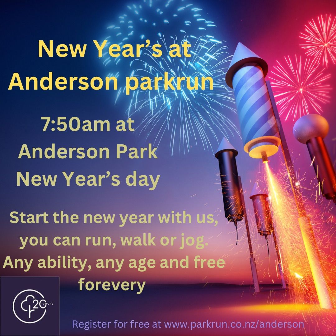 New Year\u2019s Day parkrun - Anderson parkrun