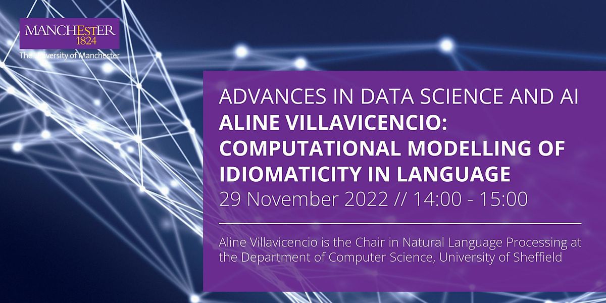 Advances in Data Science and AI: Aline Villavicencio