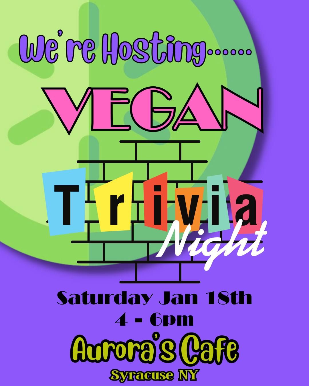 Vegan Trivia Night with Compassion & Cucumbers