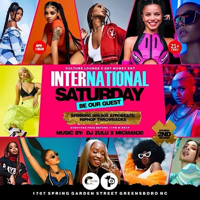 International Saturday @ Culture Lounge