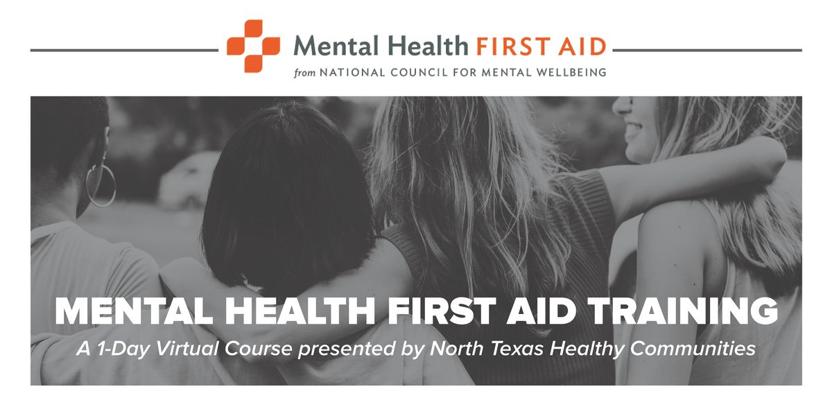 Mental Health First Aid July 2024 Training