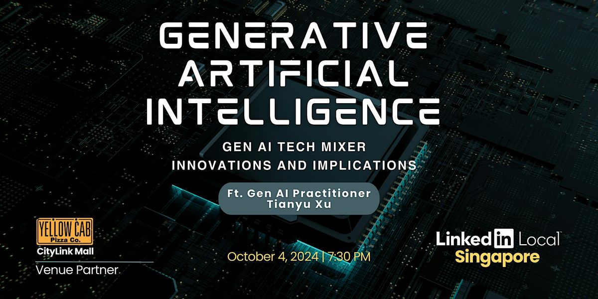 Generative Artificial Intelligence Mixer ft. Gen AI Practitioner Tianyu Xu