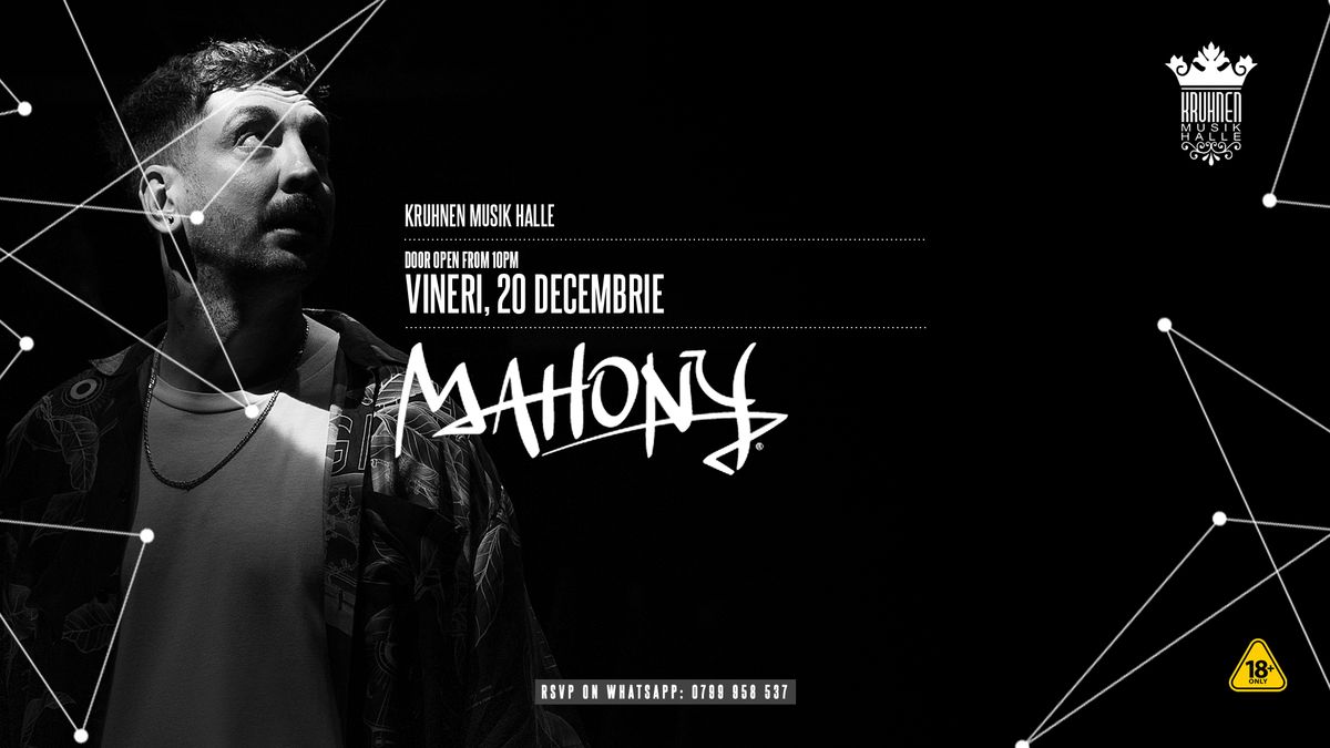 Mahony at Kruhnen Musik Halle \/ 20 decembrie