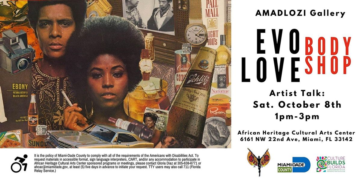 AMADLOZI Gallery Artist Talk featuring EVO LOVE