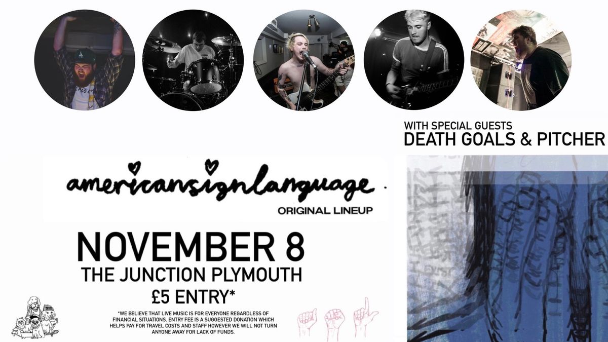 americansignlanguage \/\/ Death Goals \/\/ Pitcher @ The Junction