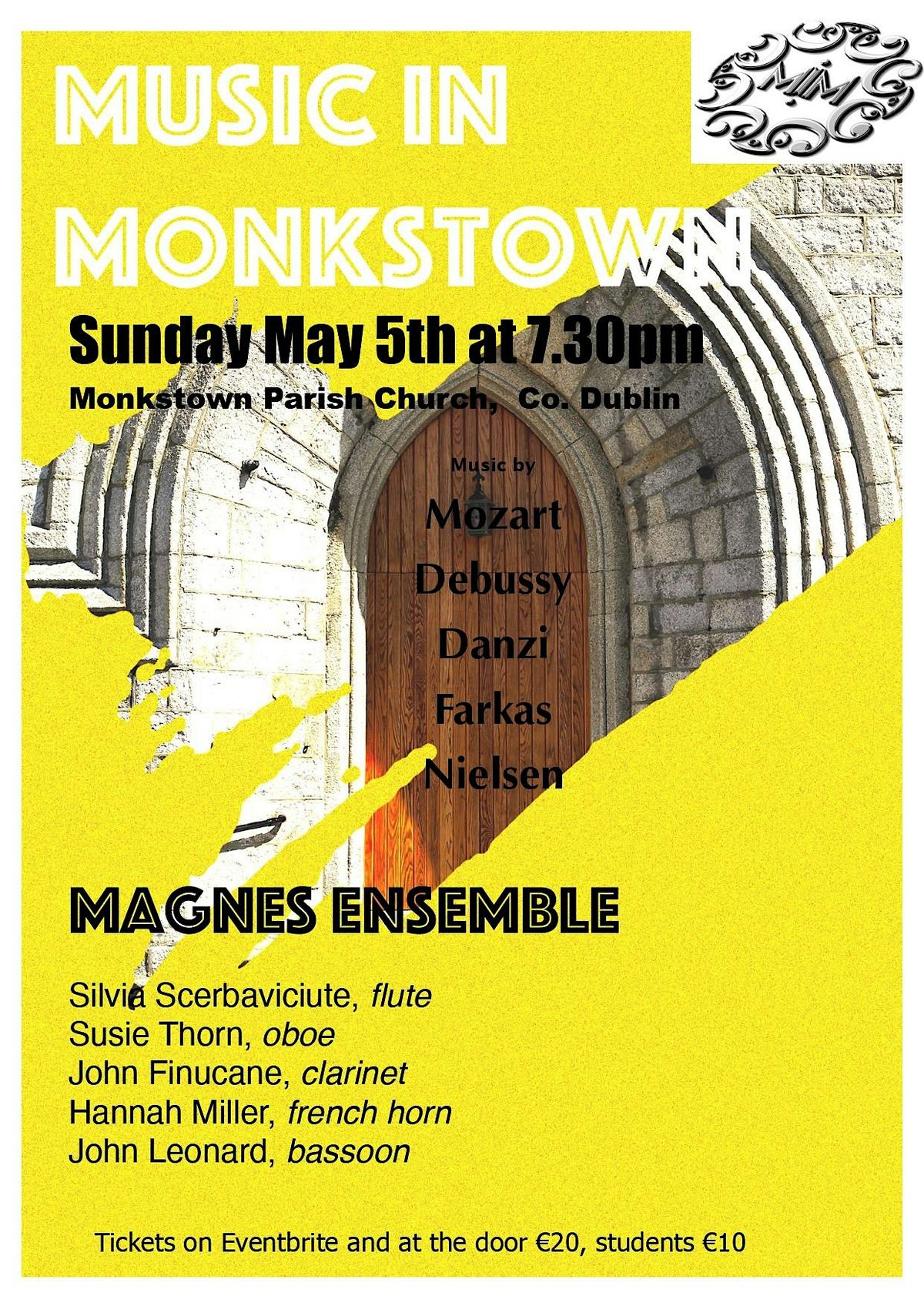 Music in Monkstown - Magnes Ensemble - Evening Concert