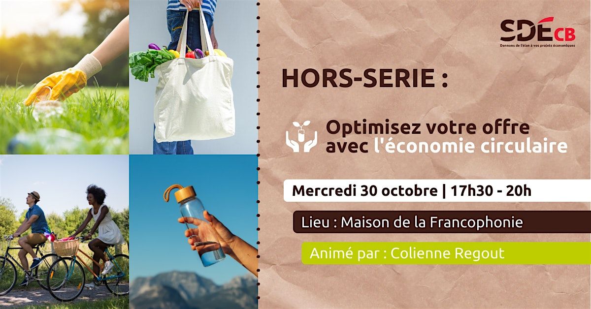 Optimisez votre offre avec l'\u00e9conomie circulaire