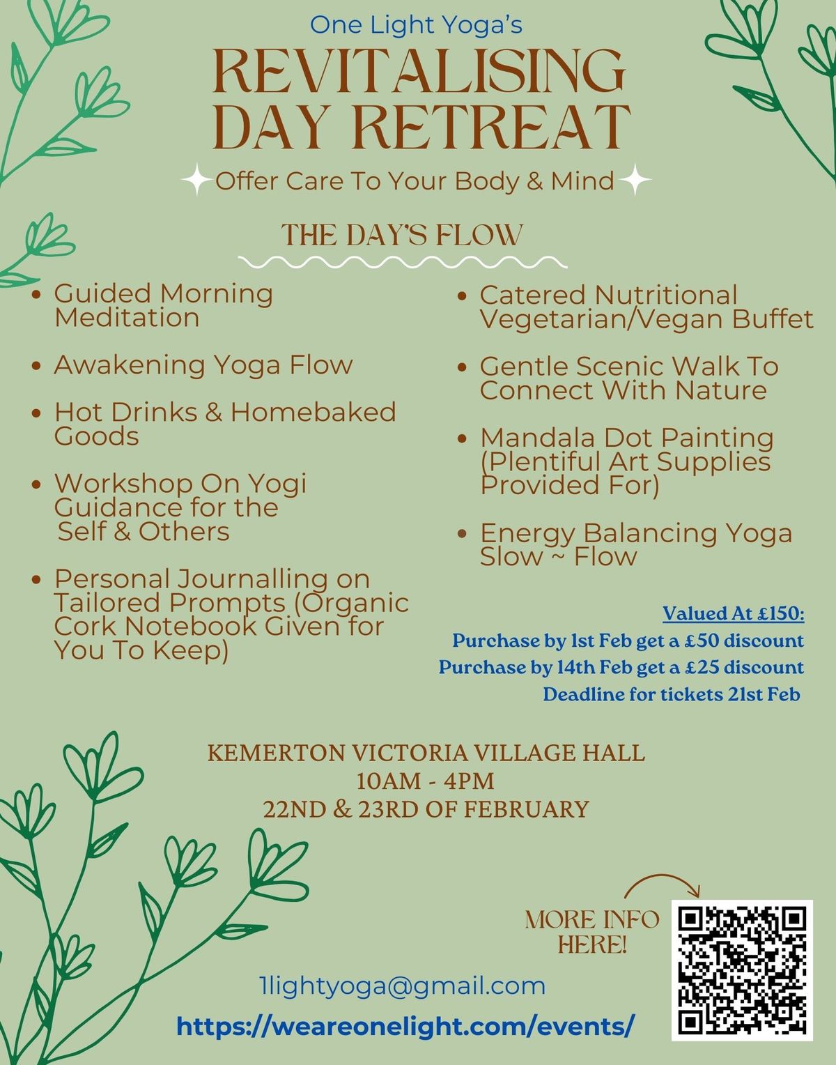 February Full Day Yoga Retreat, Gloucestershire