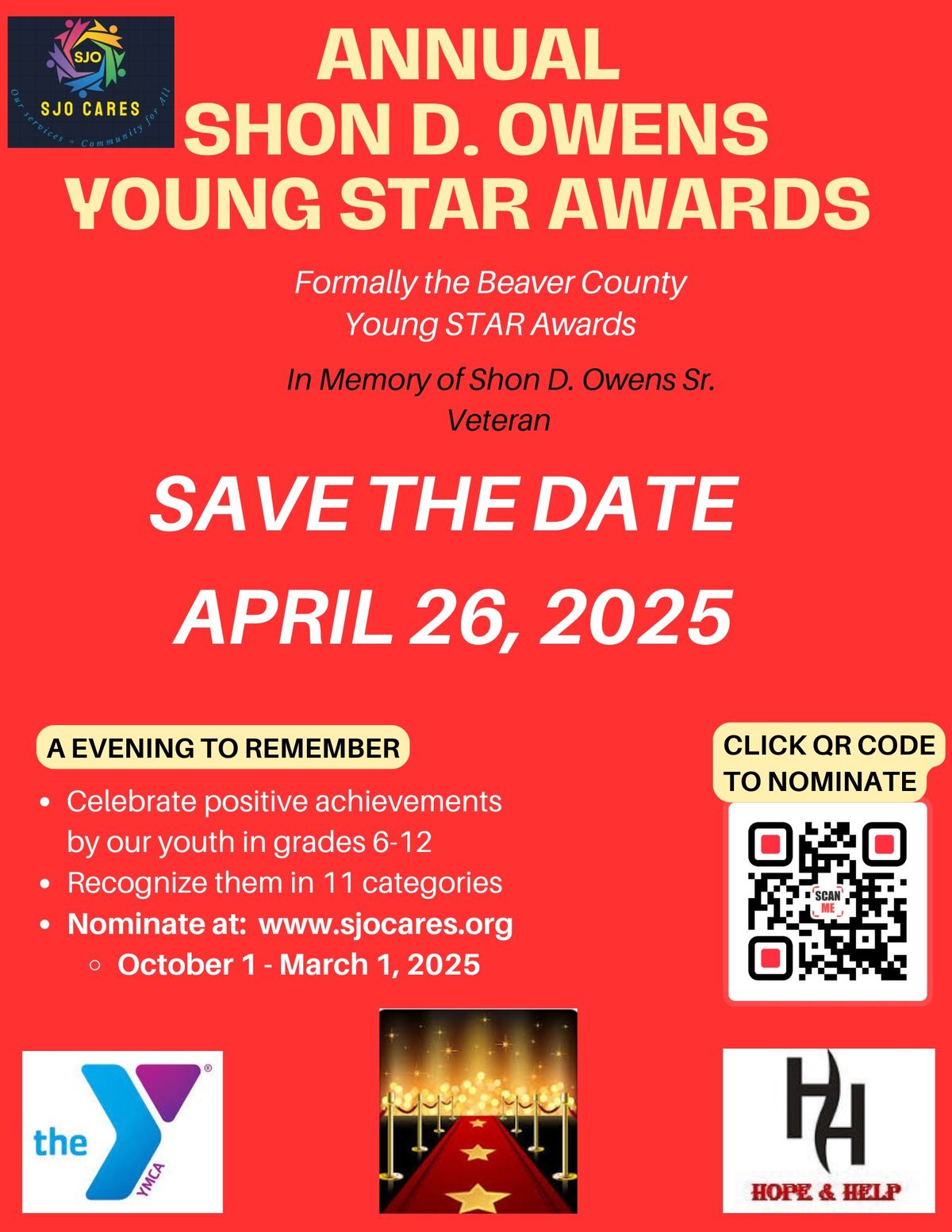 3rd Annual Shon Owens Young STAR Awards