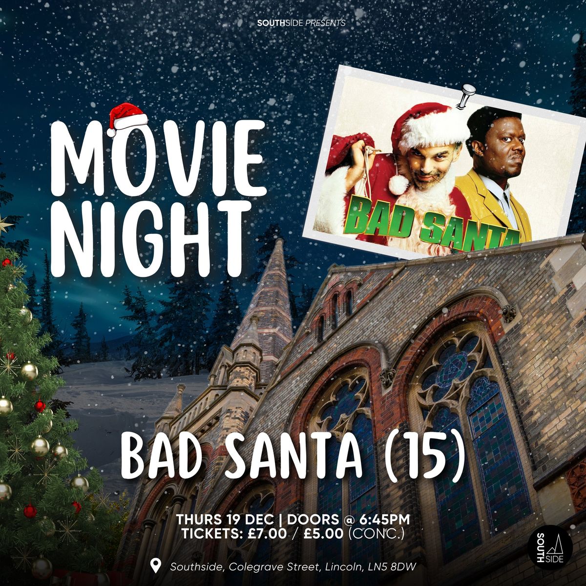 MOVIE NIGHT: Bad Santa (15)