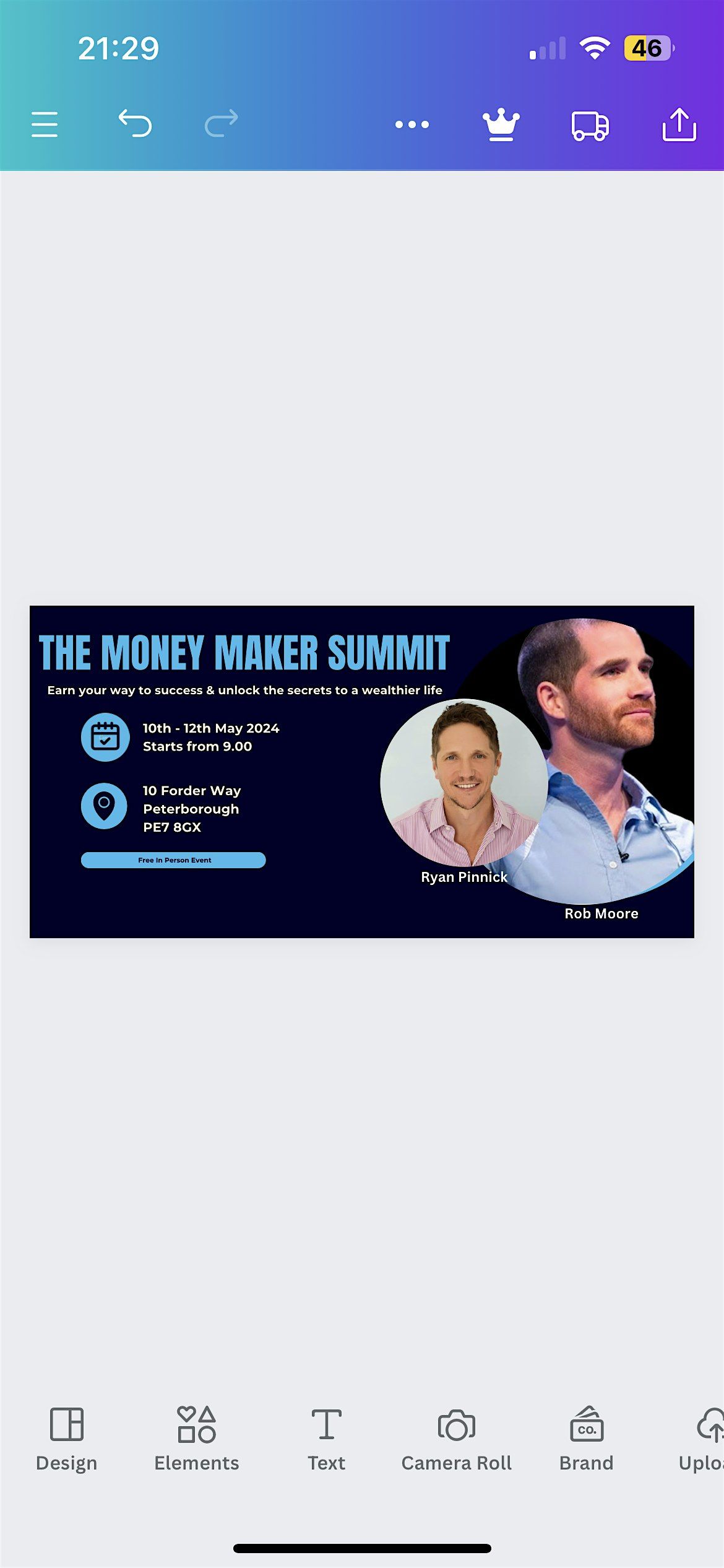 The Money Maker Summit PETERBOROUGH