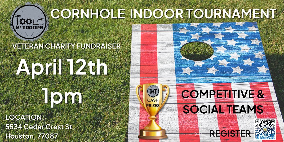 Indoor Cornhole Tournament - Veteran Charity Fundraiser