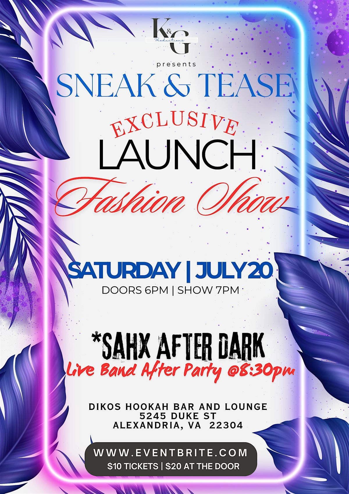 Sneak  & Tease  Fashion  Show