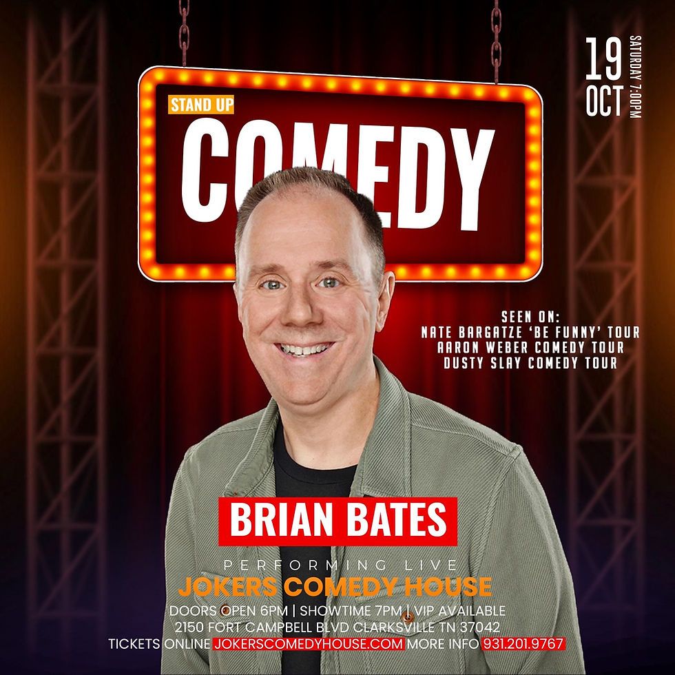 Brian Bates at Helium Comedy Club - Portland