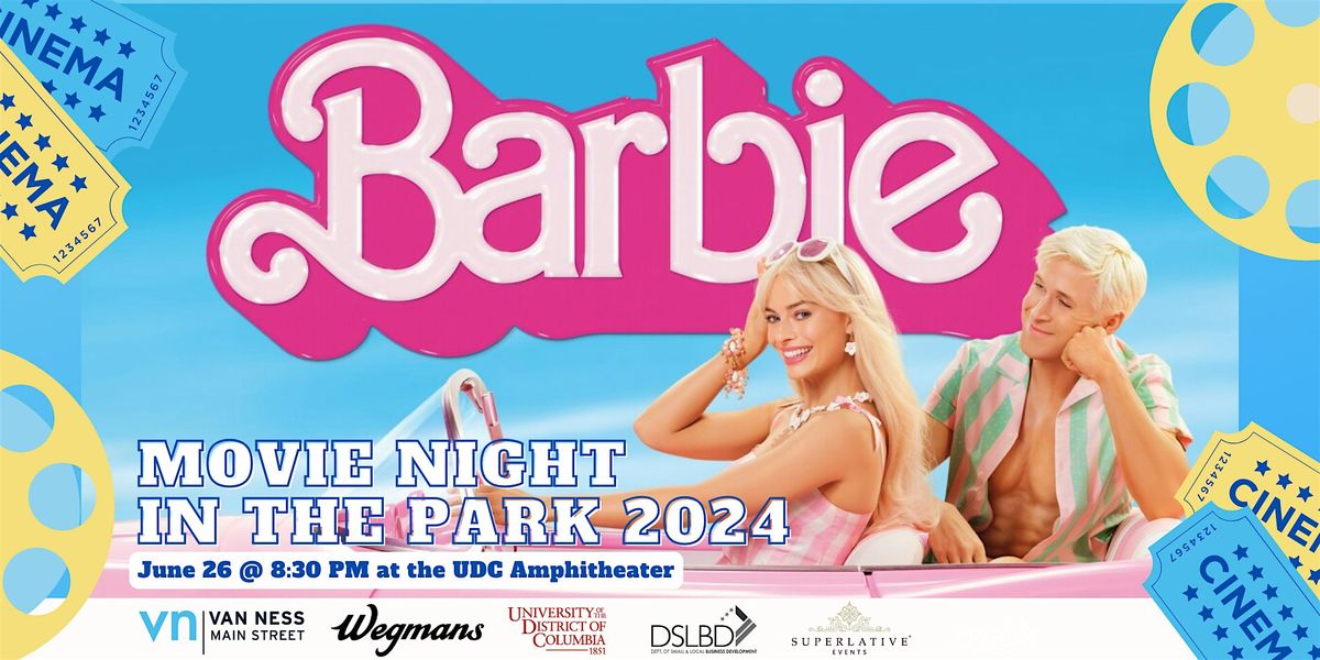 Movie Night in the Park with Barbie