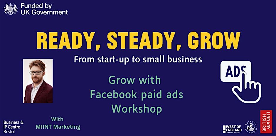 Launch Your Growth with Paid Social Media Advertising on Facebook Workshop