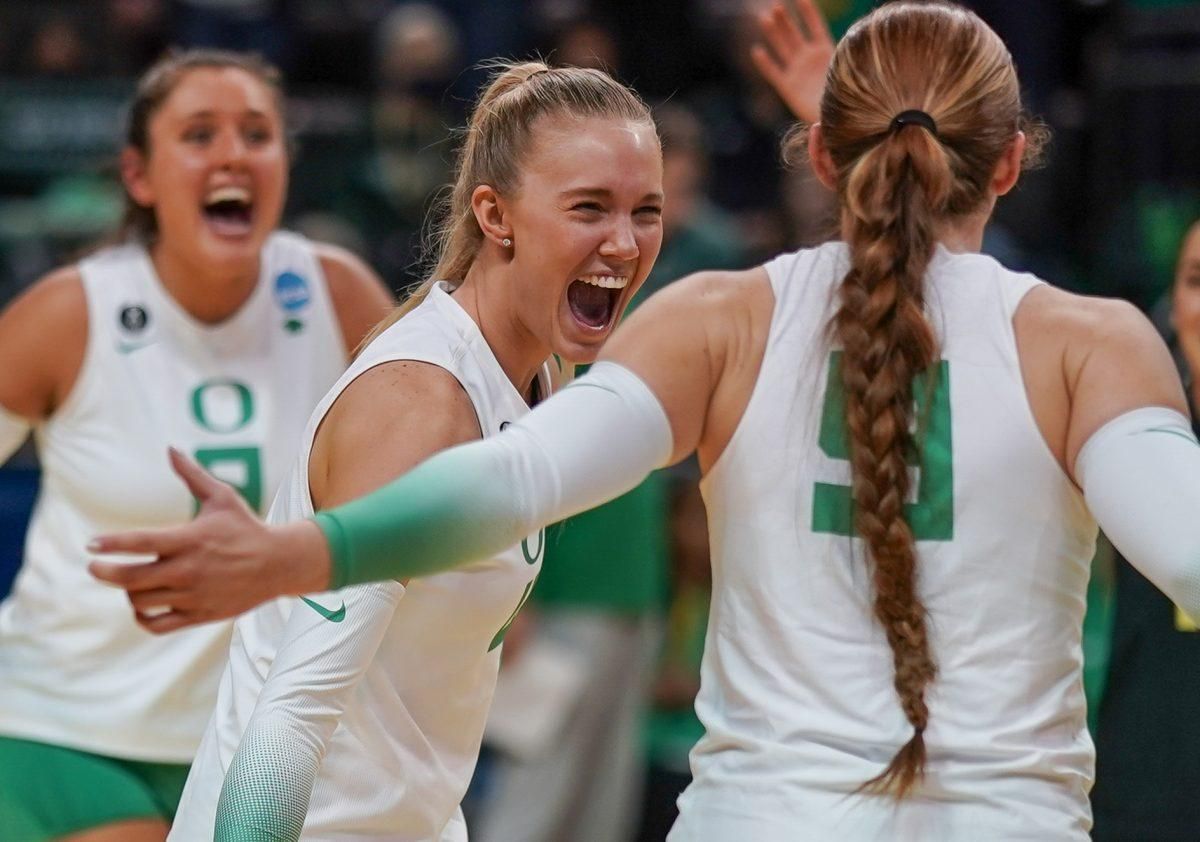 Colorado State Rams Womens Volleyball at Oregon Ducks Womens Volleyball at Matthew Knight Arena