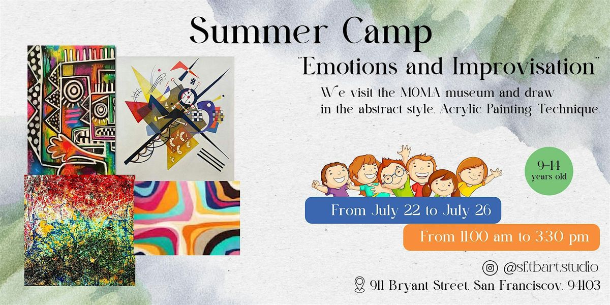 ART Summer  Camp ( +9 ) - "Emotions and Improvisations"