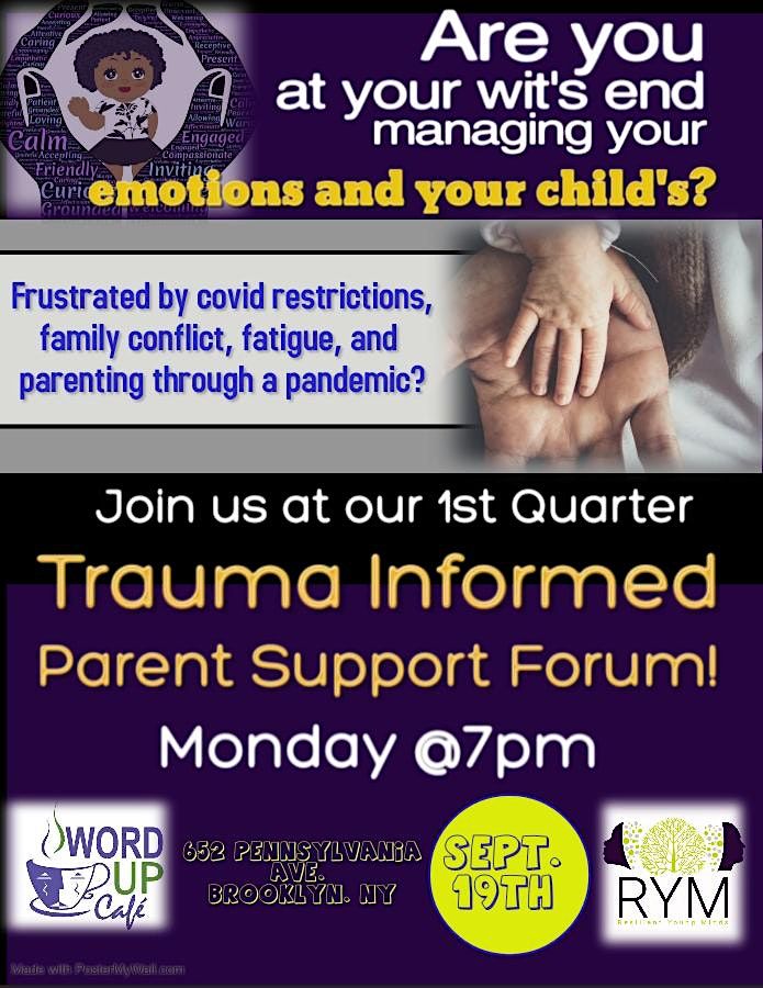 RYM PSG-Trauma Informed Parenting: Managine Emotions