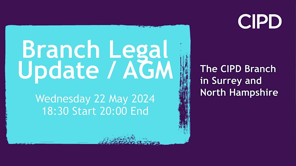 Branch Legal Update \/ AGM