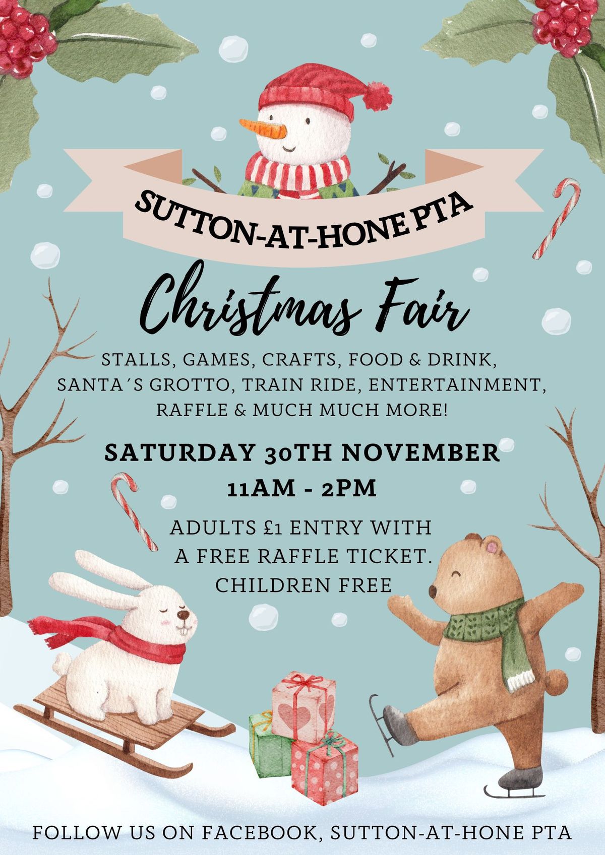 Sutton-at-Hone PTA Christmas Fair! 