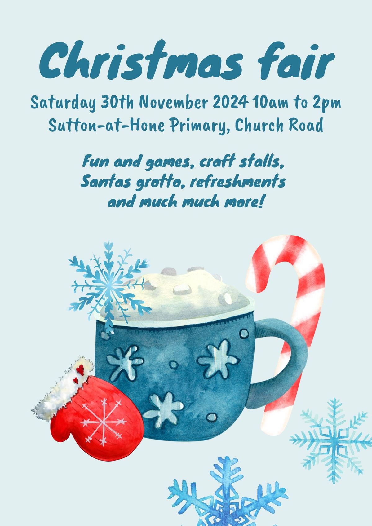 SAVE THE DATE - CHRISTMAS FAIR!