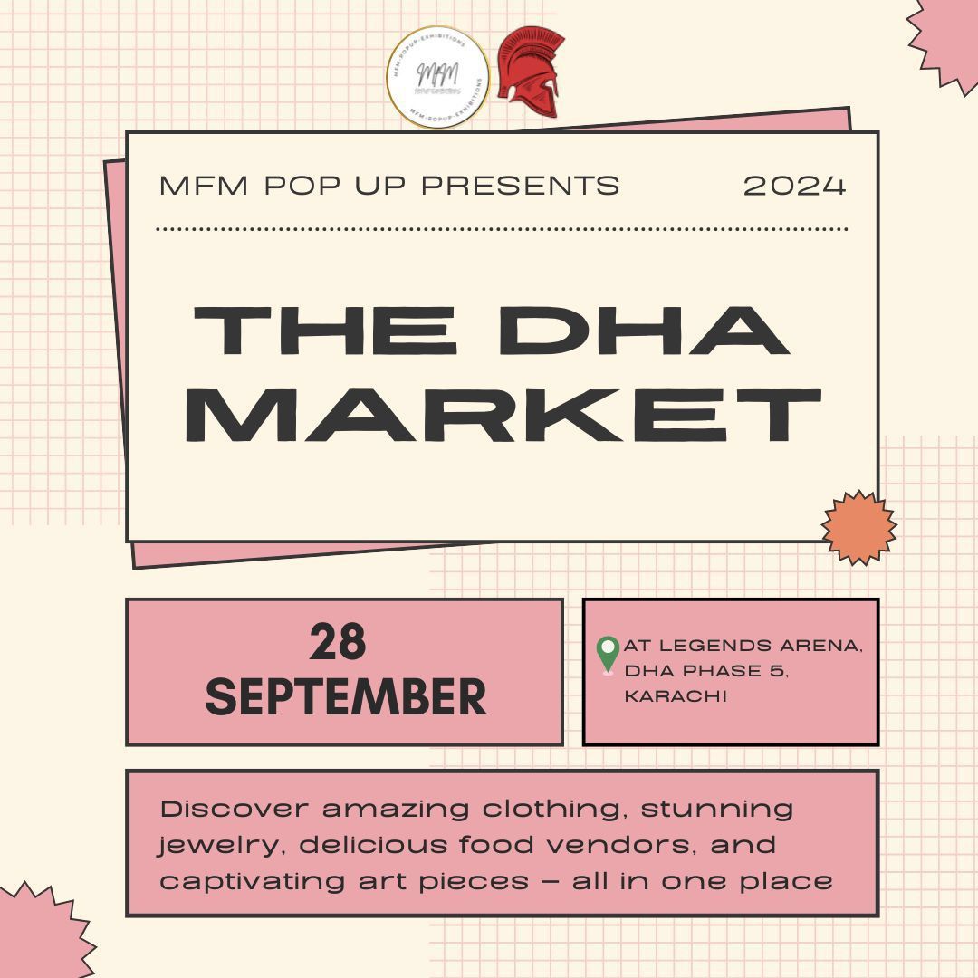 THE DHA MARKET AT LEGENDS ARENA!