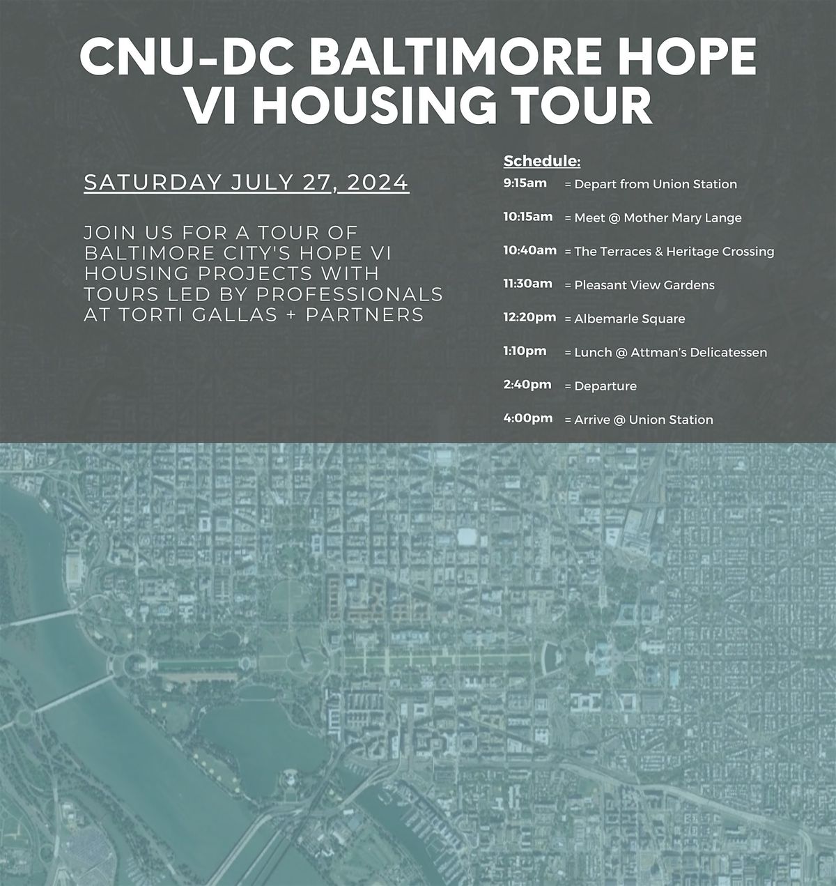 CNU-DC Baltimore Hope VI Housing Tour