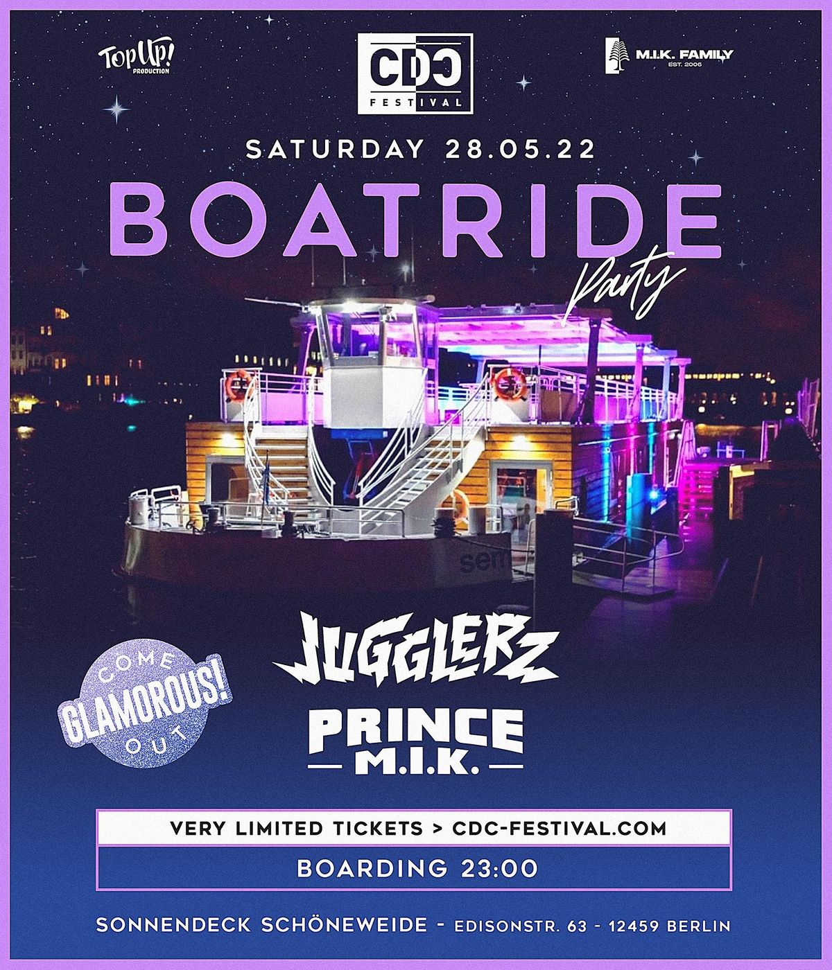 CDC Festival Boatride Party