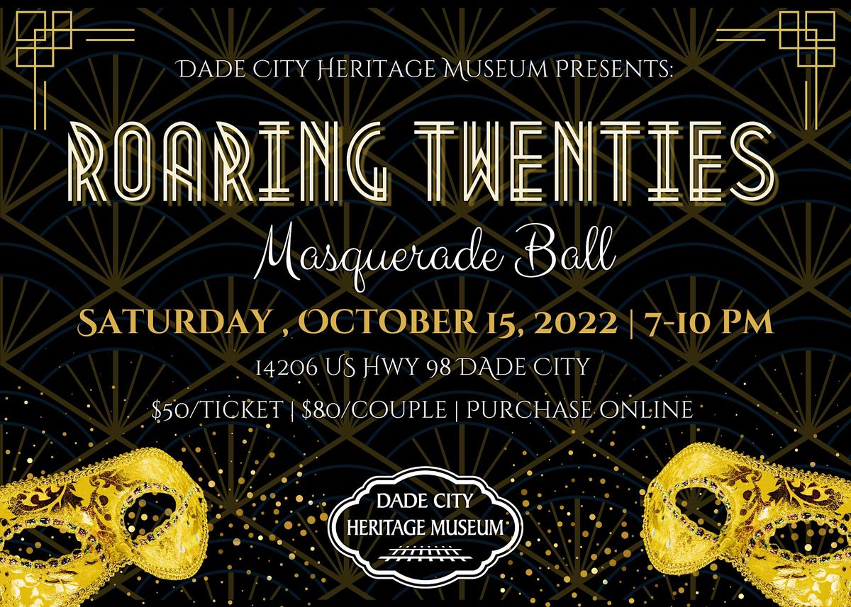 Roaring Twenties Masquerade Ball