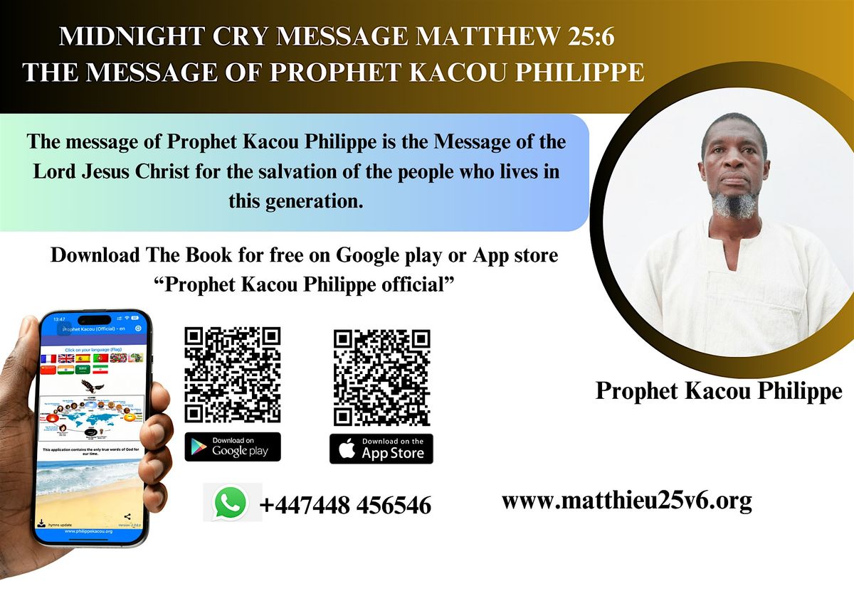 Prayer and Healing in the message of Prophet Kacou Philippe