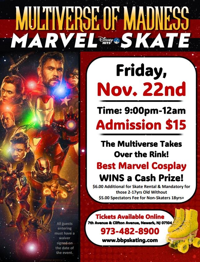 Multiverse of Madness Marvel Skate