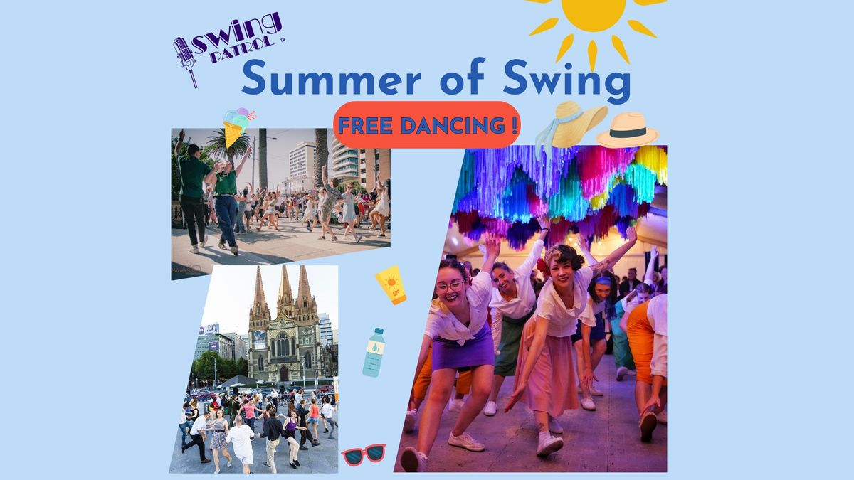 Free Outdoor Swing Dancing \u2013 Moomba 2025