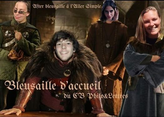 Bleusaille d\u2019accueil du CB Philo et Lettres