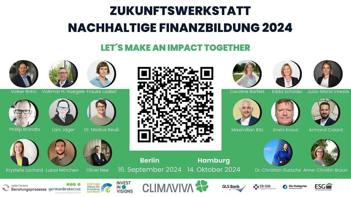 Zukunftswerkstatt Nachhaltige Finanzbildung 2024 in Hamburg