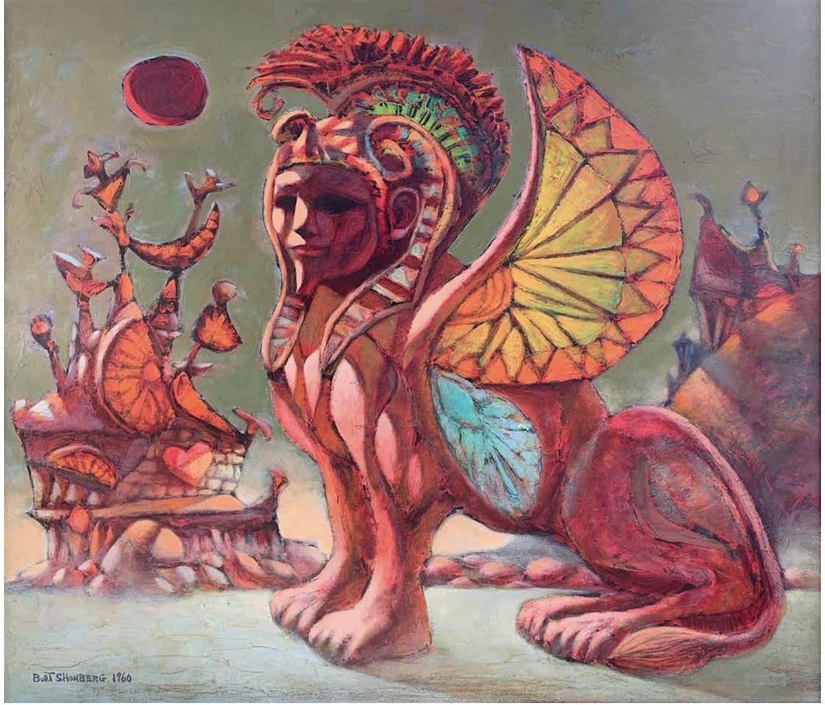 MOMENTARY BLASTS OF UNEXPECTED LIGHT:  THE VISIONARY ART OF BURT SHONBERG